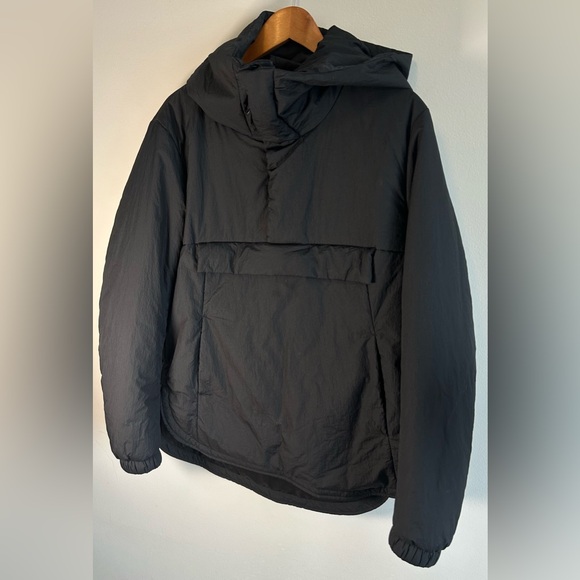 Zara Man Windbreaker Sport Jacket Nylon Light Weight Hood Water Repellent Mens S - Picture 3 of 9